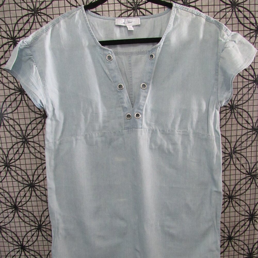 Lilly Edelman denim shirt dress | S